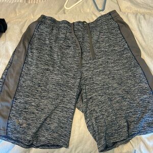 Blue/gray under armour shorts - men’s Large